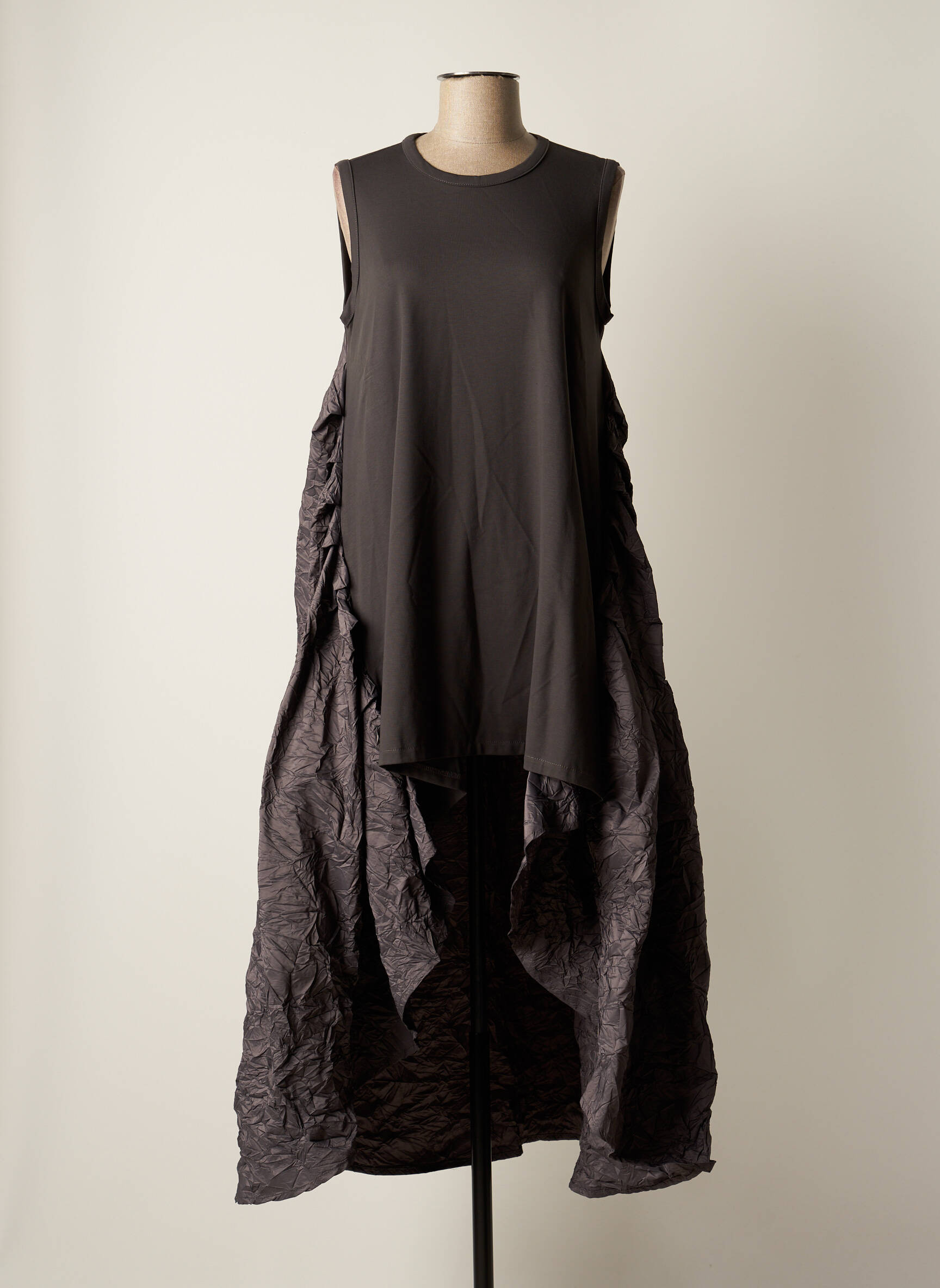 Amma Tuniquesansmanche Femme couleur gris