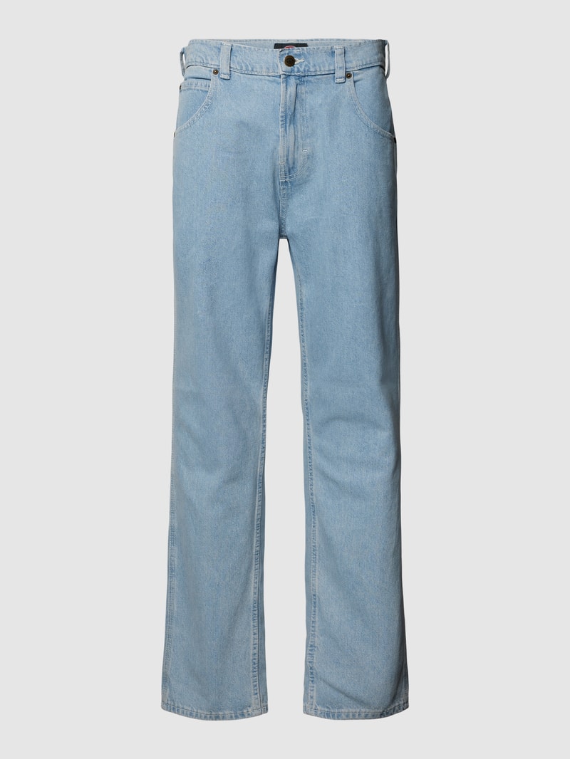 Jeans mit 5-Pocket-Design Modell 'HOUSTON' in jeans