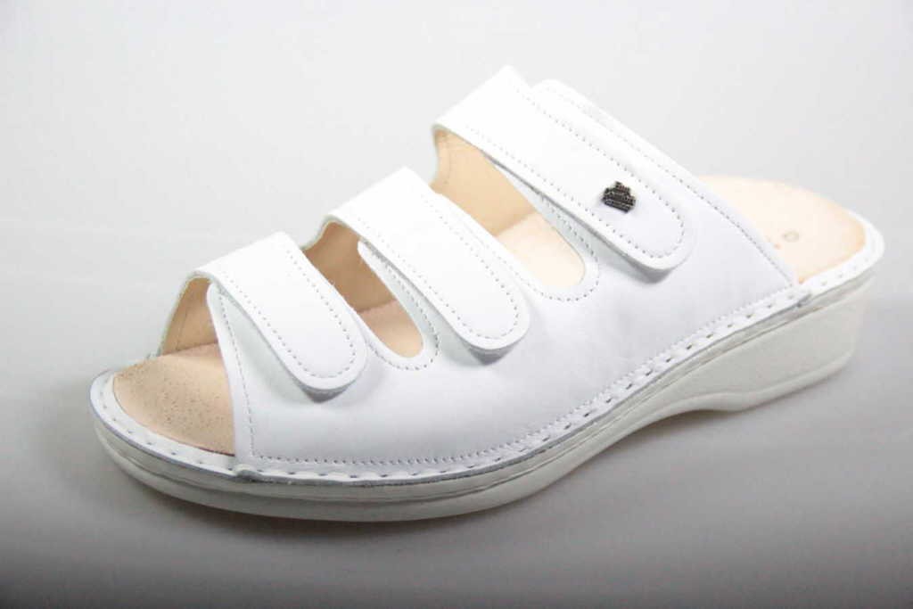 FINN COMFORT Pantoletten weiss FinnPisa