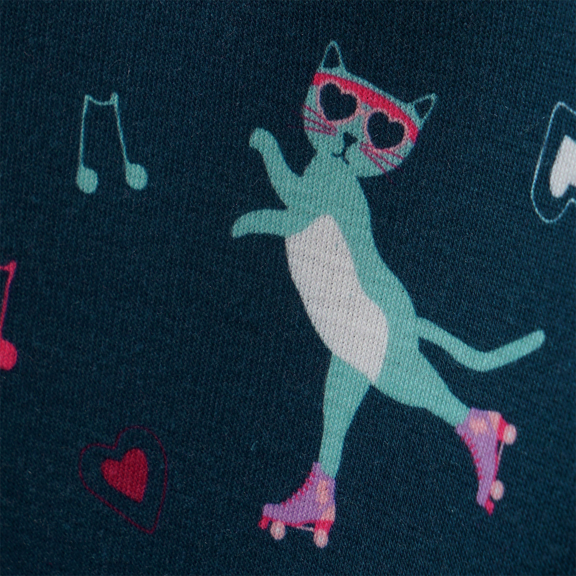 Baby Thermo-Leggings mit Katzen-Print