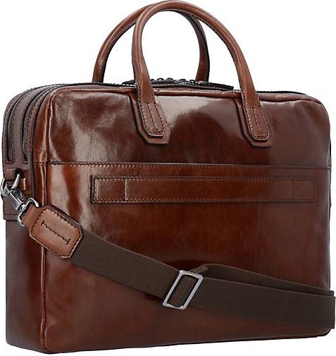 The Bridge Williamsburg Aktentasche Leder 42 cm Laptopfach