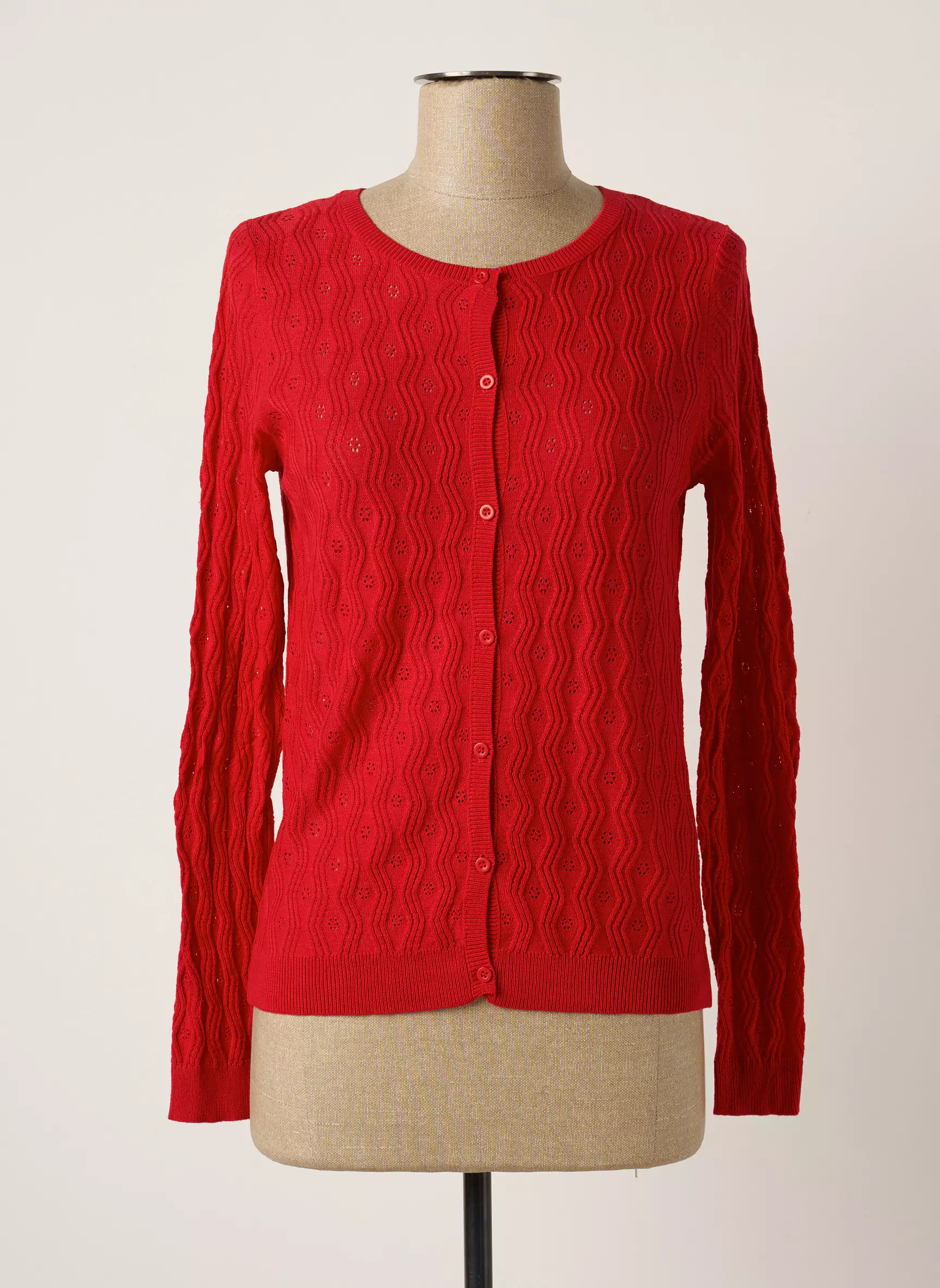 So Sweet Cardigans Femme couleur rouge
