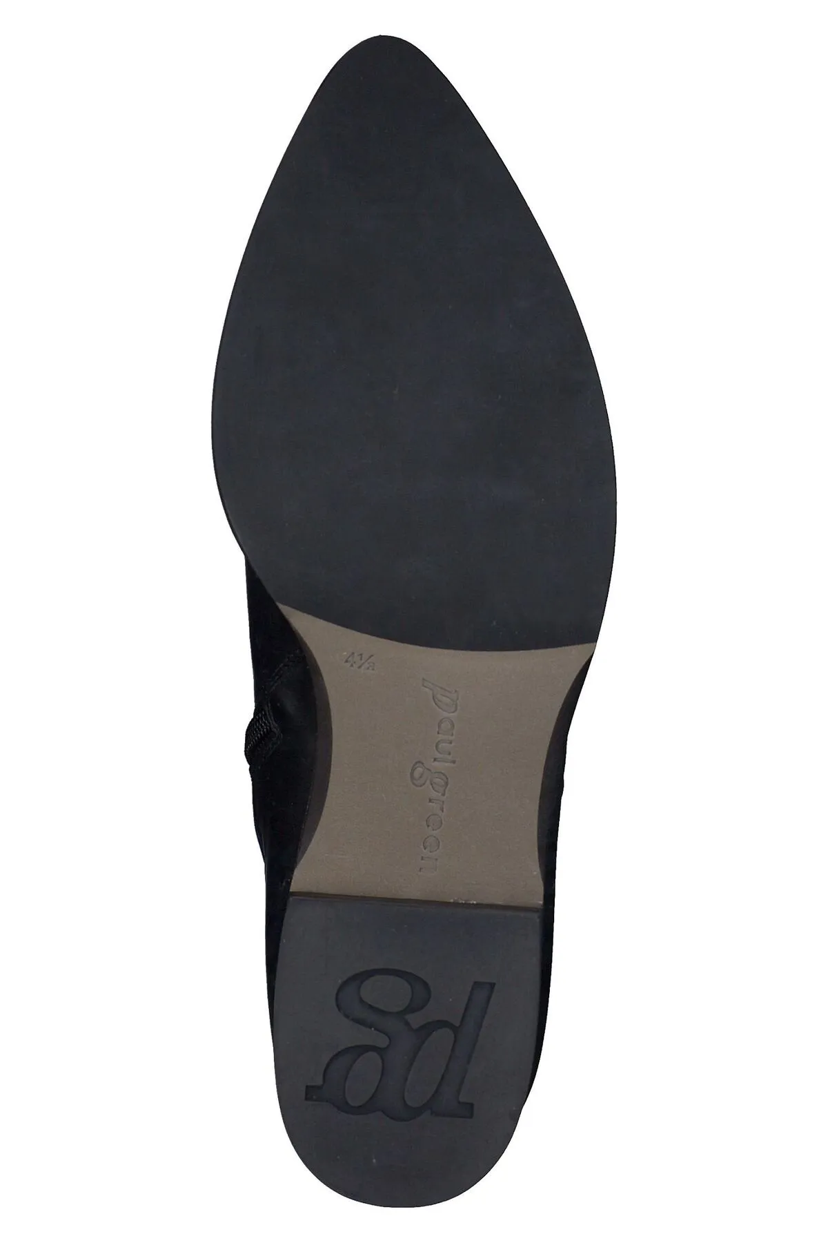 Paul Green  Stiefelette - Schwarz - Blockabsatz