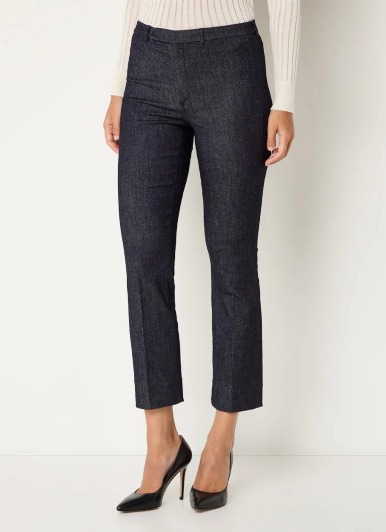 Jean court slim taille mi-haute MaxMara Dahlia avec stretch