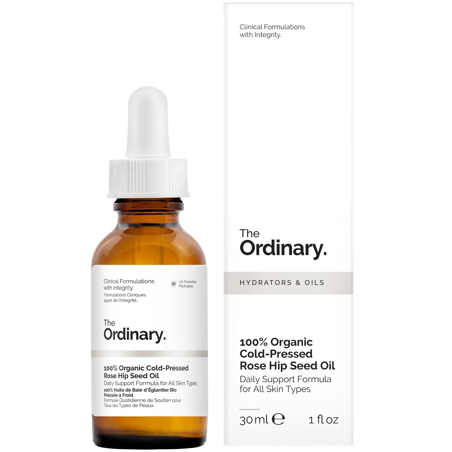 The Ordinary 100% organiczny olej z dzikiej róży tłoczony na zimno