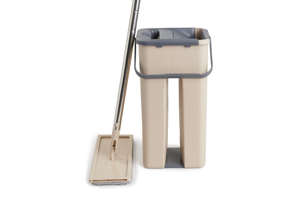 Umuzi Cleaning UMUZI selbstreinigendes Mop-Set - Mit 1 Mop