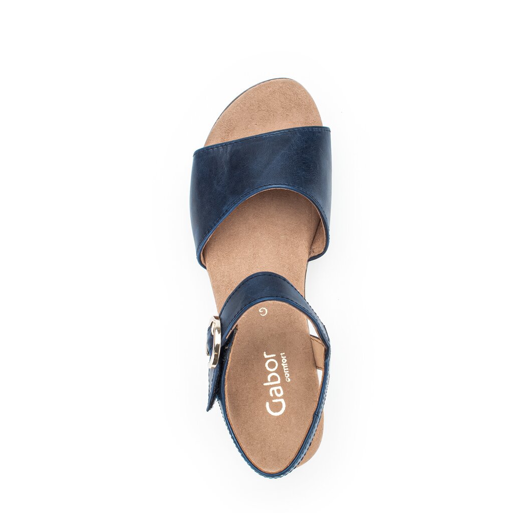 Gabor comfort Plateau Sandale blau