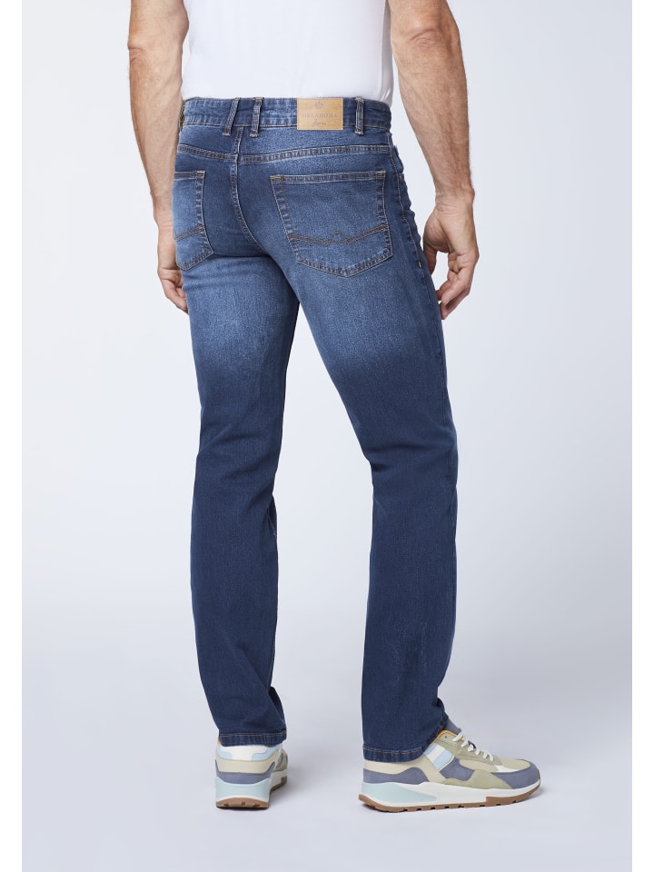 Oklahoma Jeans Jeans in Blau günstig kaufen