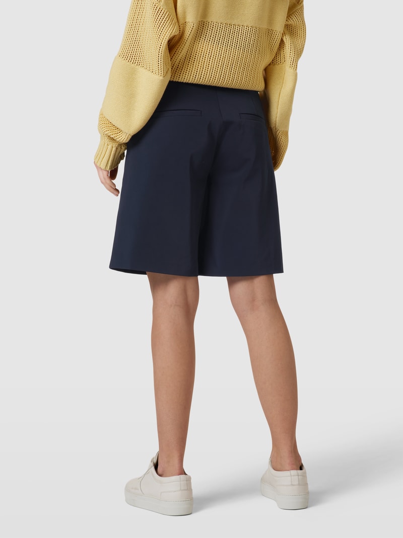 Shorts mit Eingrifftaschen Modell 'Iska' in blau