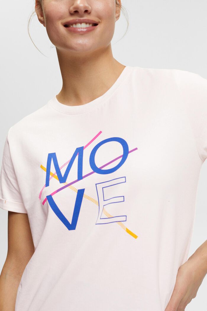 Sportives T-Shirt aus Baumwolle