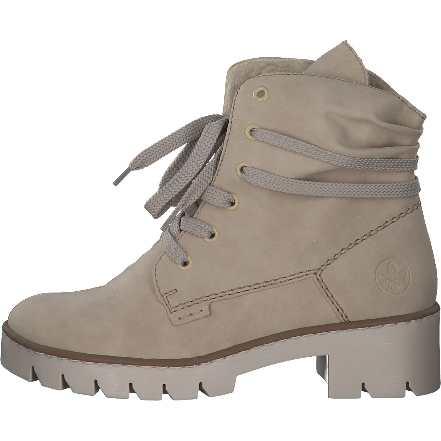 Rieker X5717, Stiefeletten, Damen, Beige