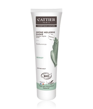 Cattier Gesichtspflege Grüne Heilerde - Minze Gesichtsmaske-100 ml