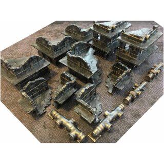 Urban Matz - Industrial Ruins and Pipes Full Set (Prepainted)