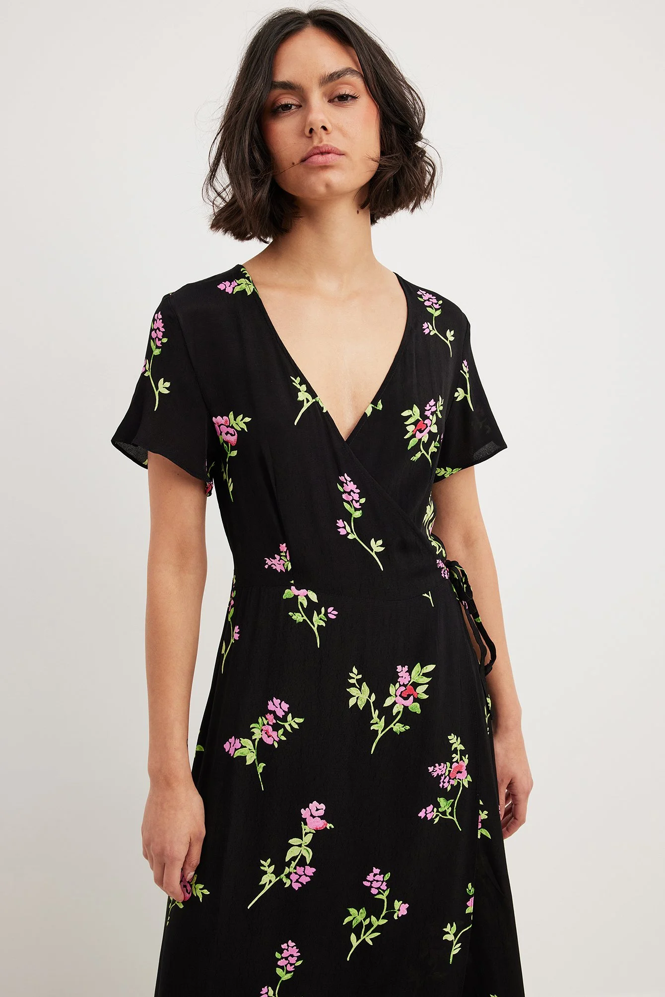 Maxi-Wickelkleid