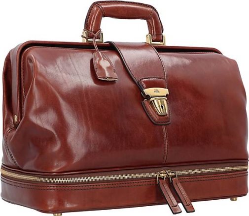 The Bridge Story Uomo Arztkoffer Bügeltasche Leder 36 cm