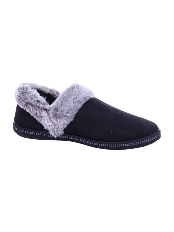 Skechers Hausschuhe in Schwarz günstig kaufen