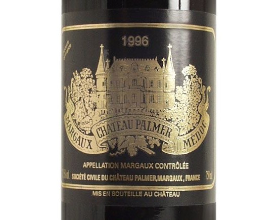 Château Palmer 1996 Bordeaux Margaux