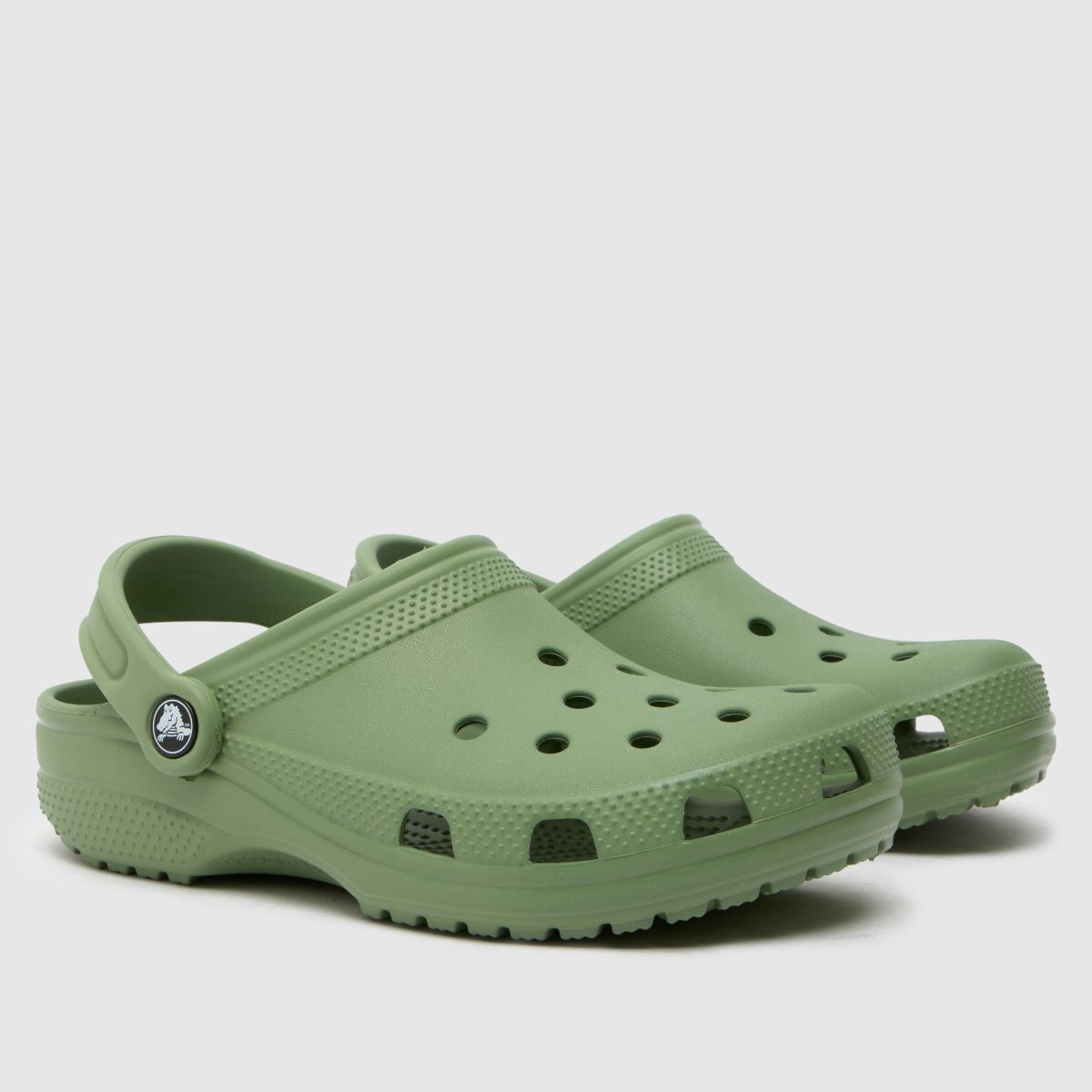 Crocs khaki klassiska träsko Barnsandaler