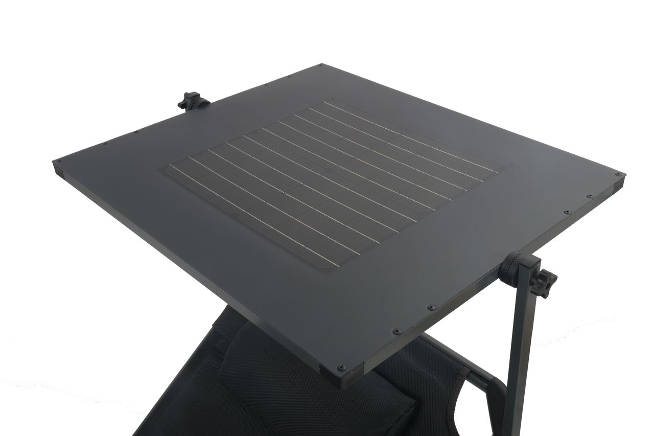 Technaxx faltbare 20 Watt Solar-Sonnenliege TX-275