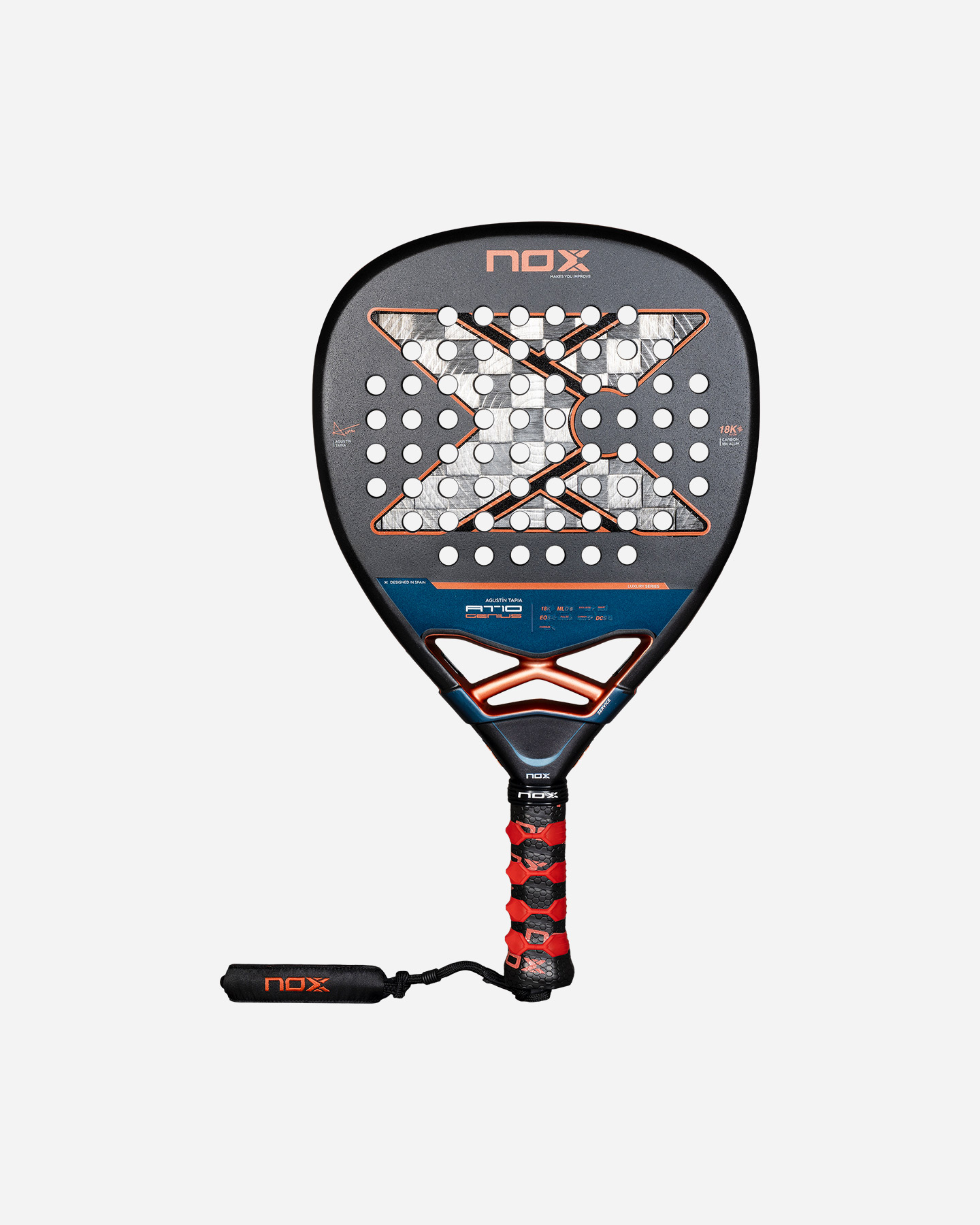 Racchetta Padel Performance Nox At10 Genius Attack 18k NOXPAT10GENIUSAT1825