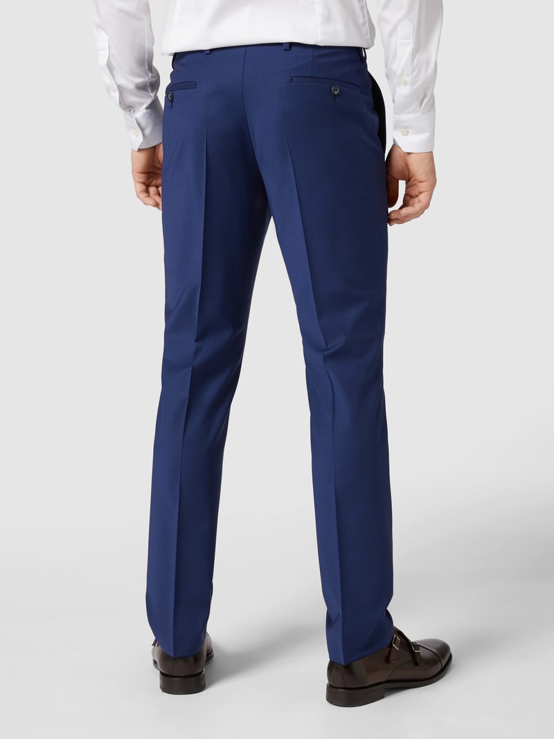 Anzughose mit Stretch-Anteil in royalblau