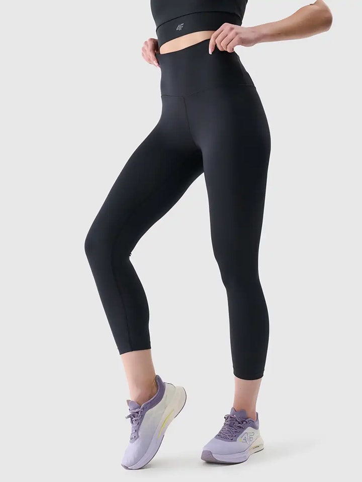 4F Trainingsleggings in Schwarz günstig kaufen