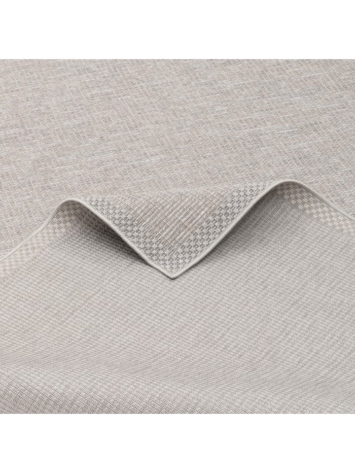 Pergamon In & Outdoor Teppich Flachgewebe Ottawa Mix in Silber günstig kaufen