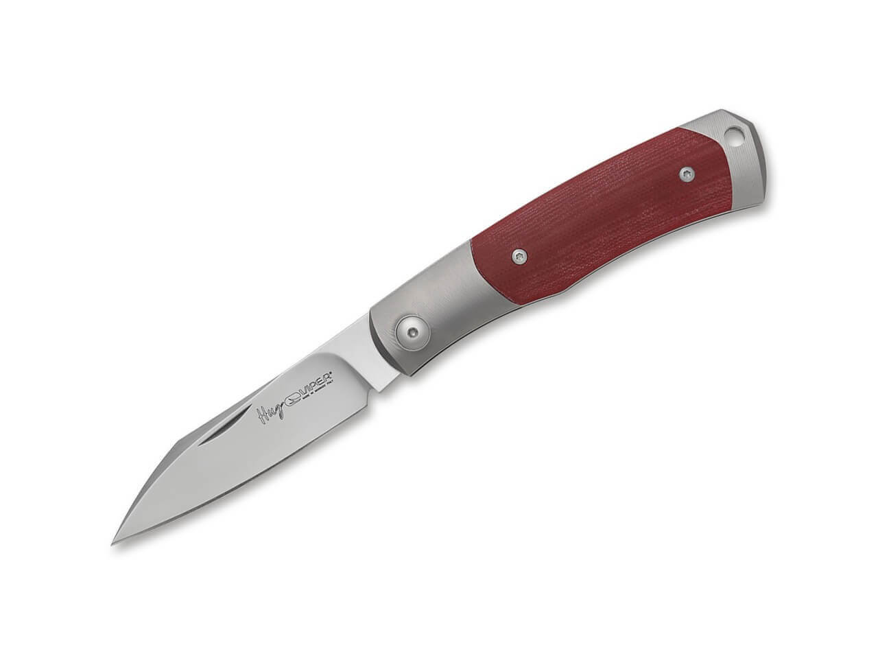 Hug II Titanium G10 Red