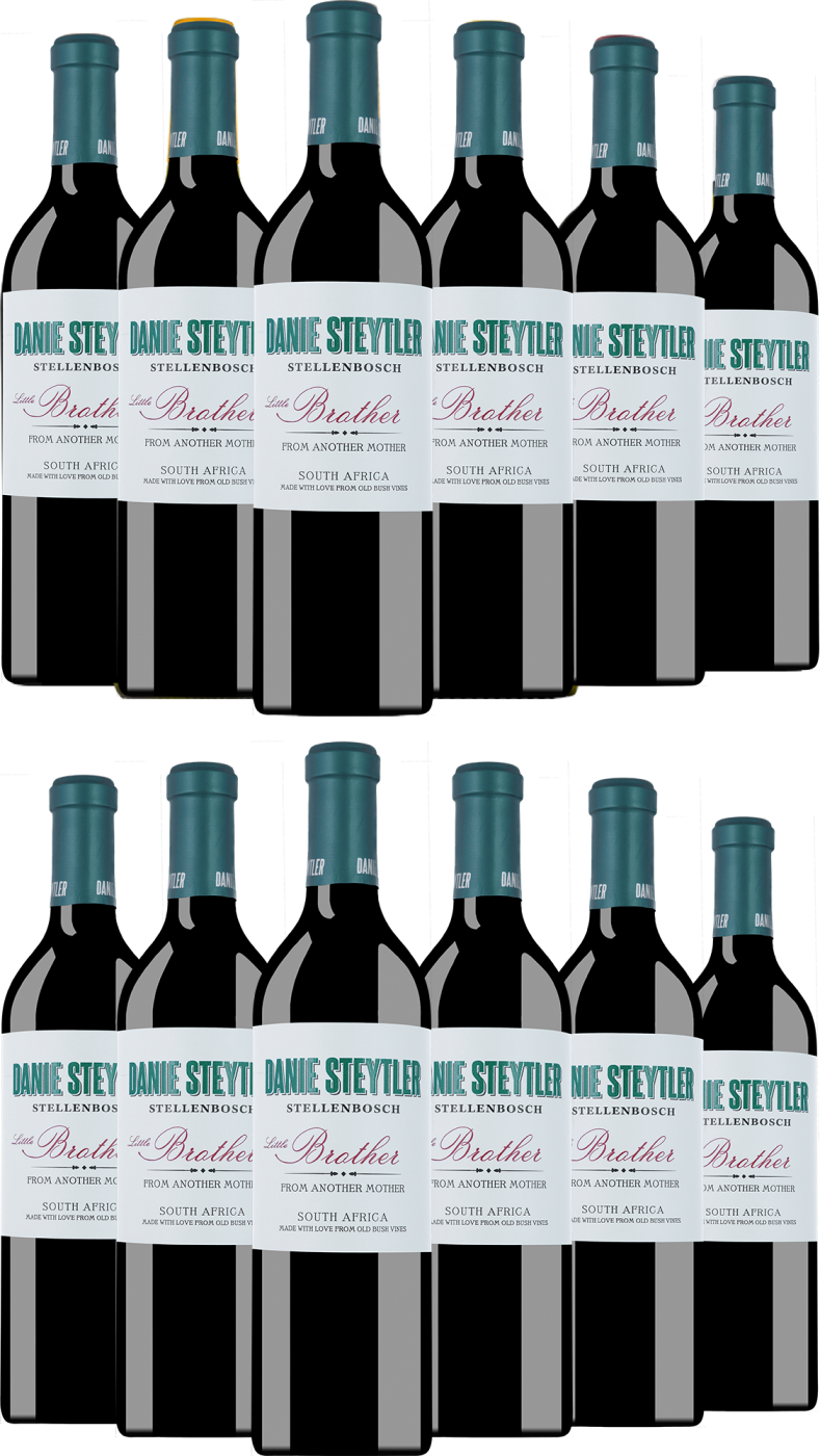 12er Weinpaket Danie Steytler Little Brother Stellenbosch 2020