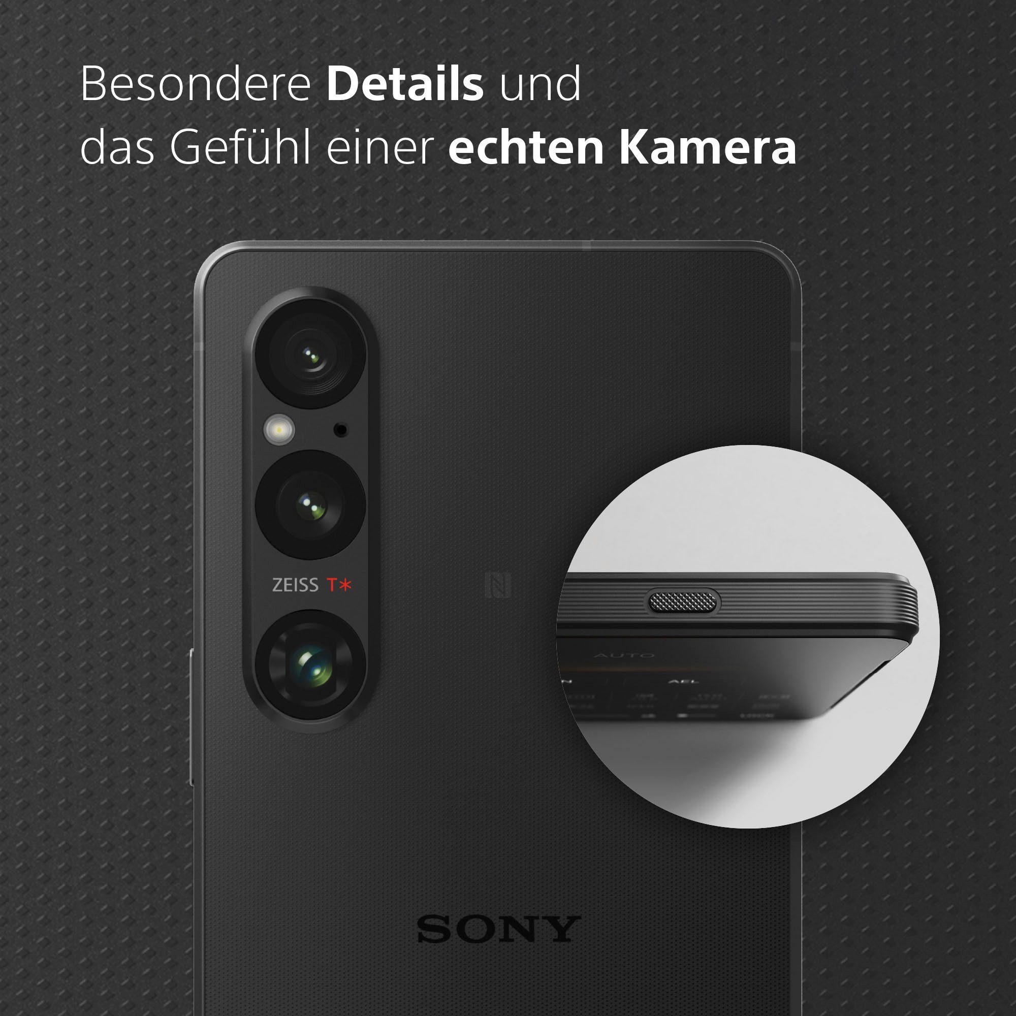 Sony XPERIA 1V Smartphone (16,5 cm/6,5 Zoll, 256 GB Speicherplatz, 52 MP Kamera)