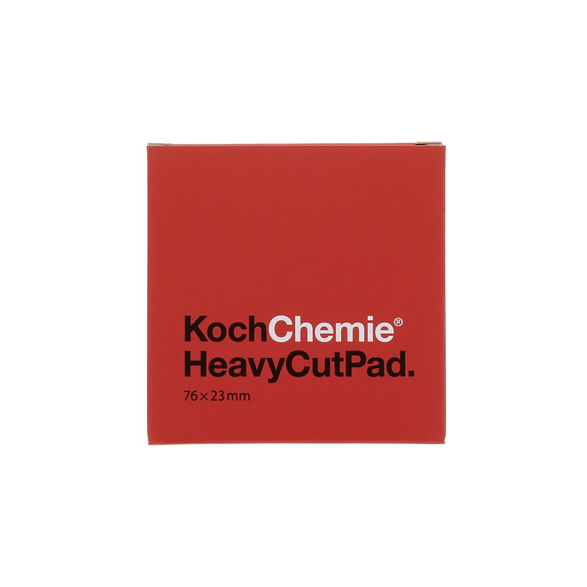 Koch Chemie Heavy Cut Pad Polierschwamm Ø76-90mm rot