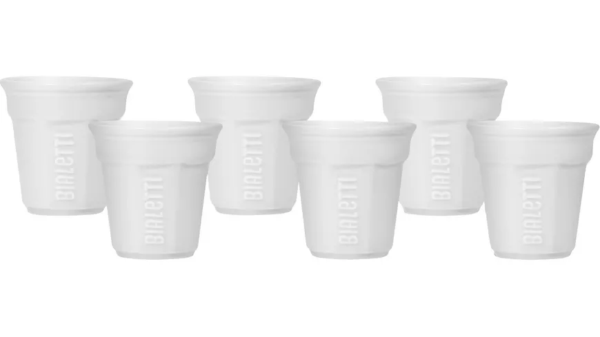 BIALETTI Espressobecher Set 6-tlg.