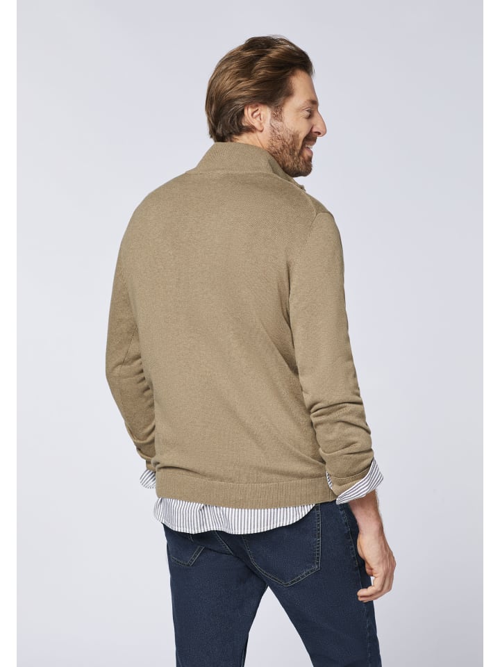 Polo Sylt Strickpullover in Grau günstig kaufen