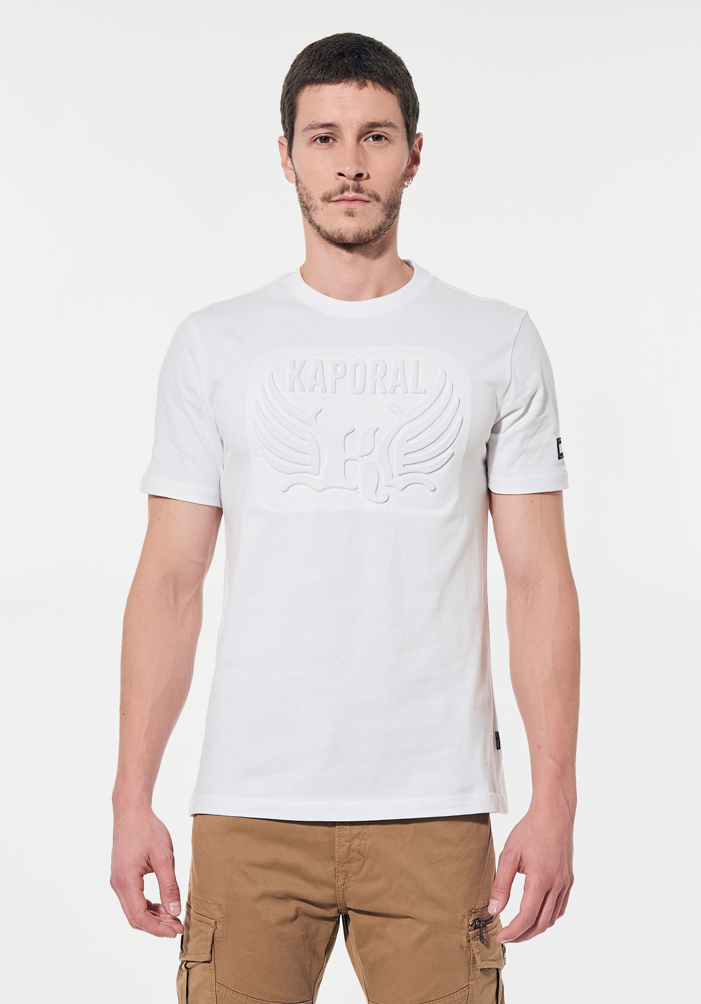 LOUND  T-shirt blanc Homme en 100% coton bio
