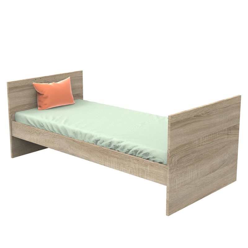 Lit bébé évolutif en lit junior 140x190cm Nova Loft