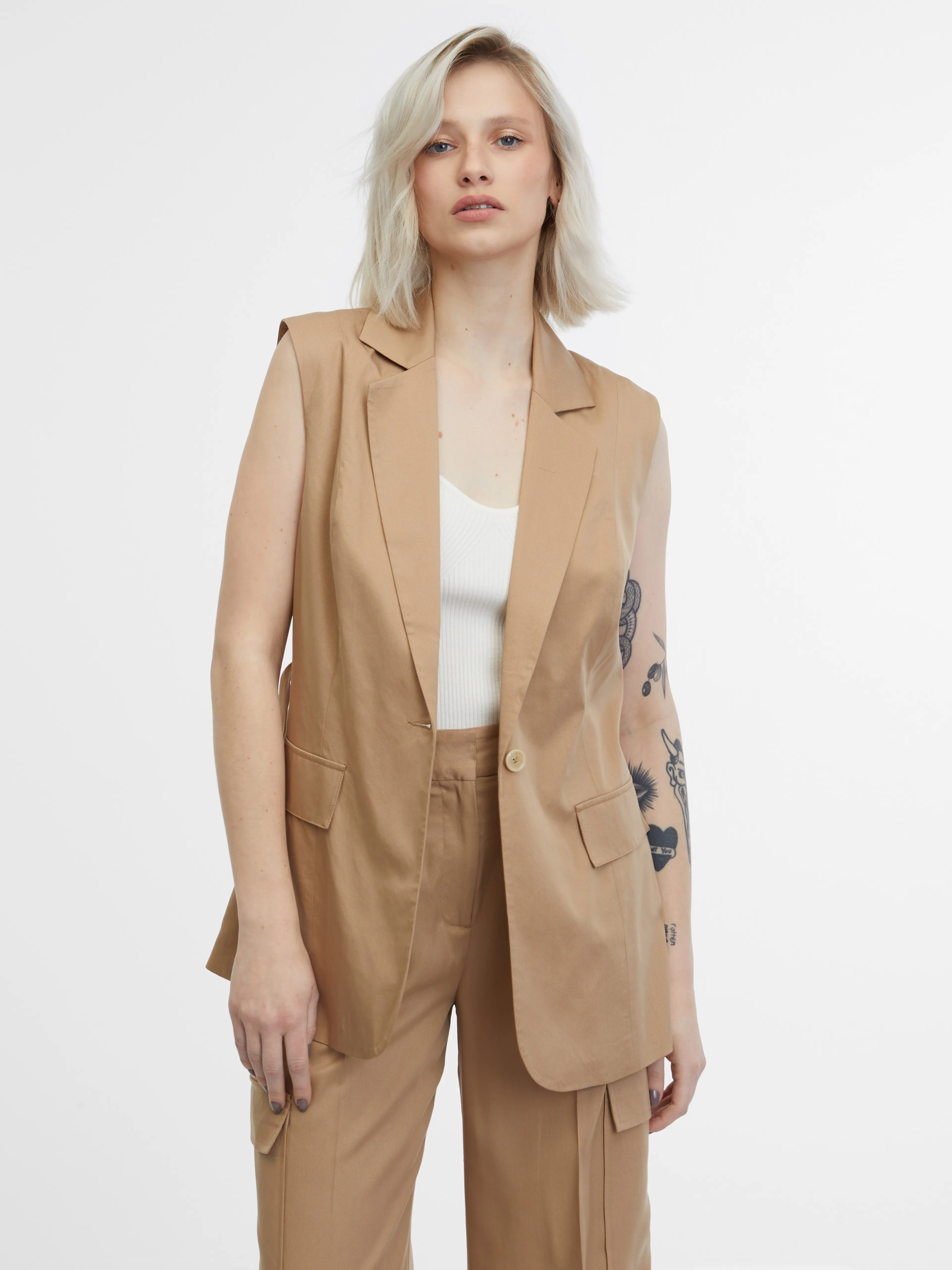 Braune Damen-Weste ORSAY
