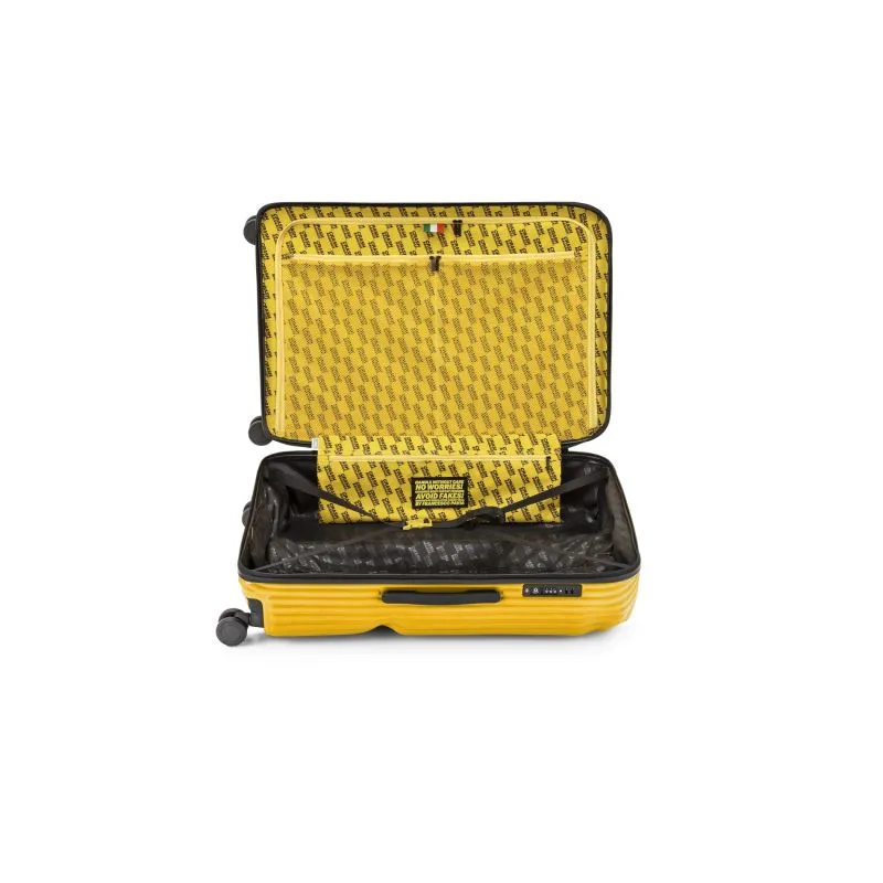 Crash Baggage Stripe Kofferset Gr. L\/M\/S - Yellow
