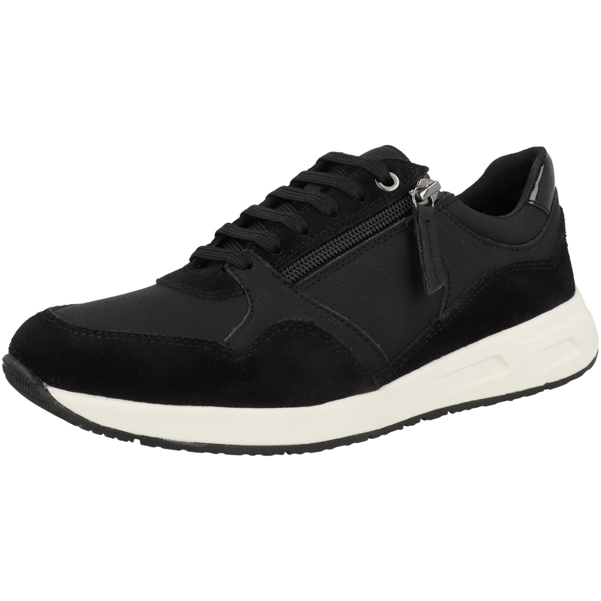 Geox D Bulmya B Sneaker Low schwarz
