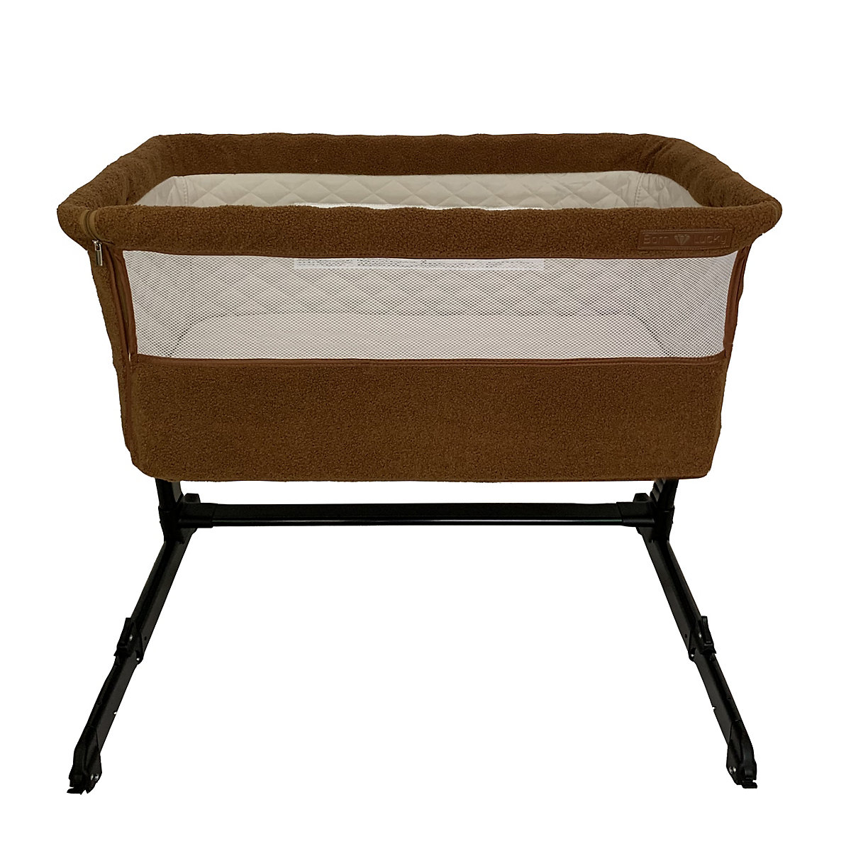 Baby Beistellbett  Babybett Wiege höhenverstellbar und fahrbar  Sleepy Co Sleeper Teddy