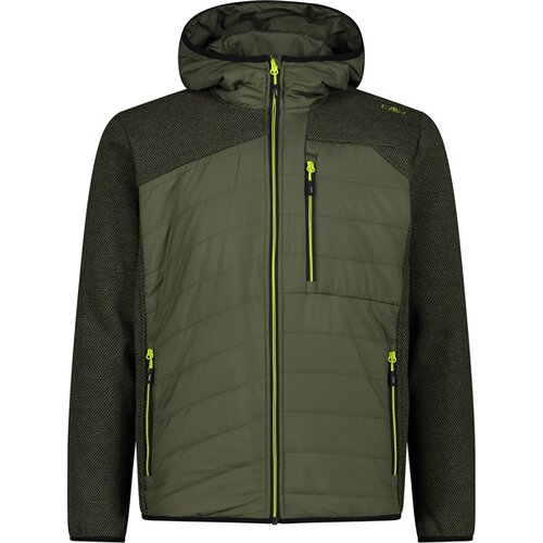 HERREN KAPUZENSWEAT MAN JACKET HYBRID FIX HOOD
