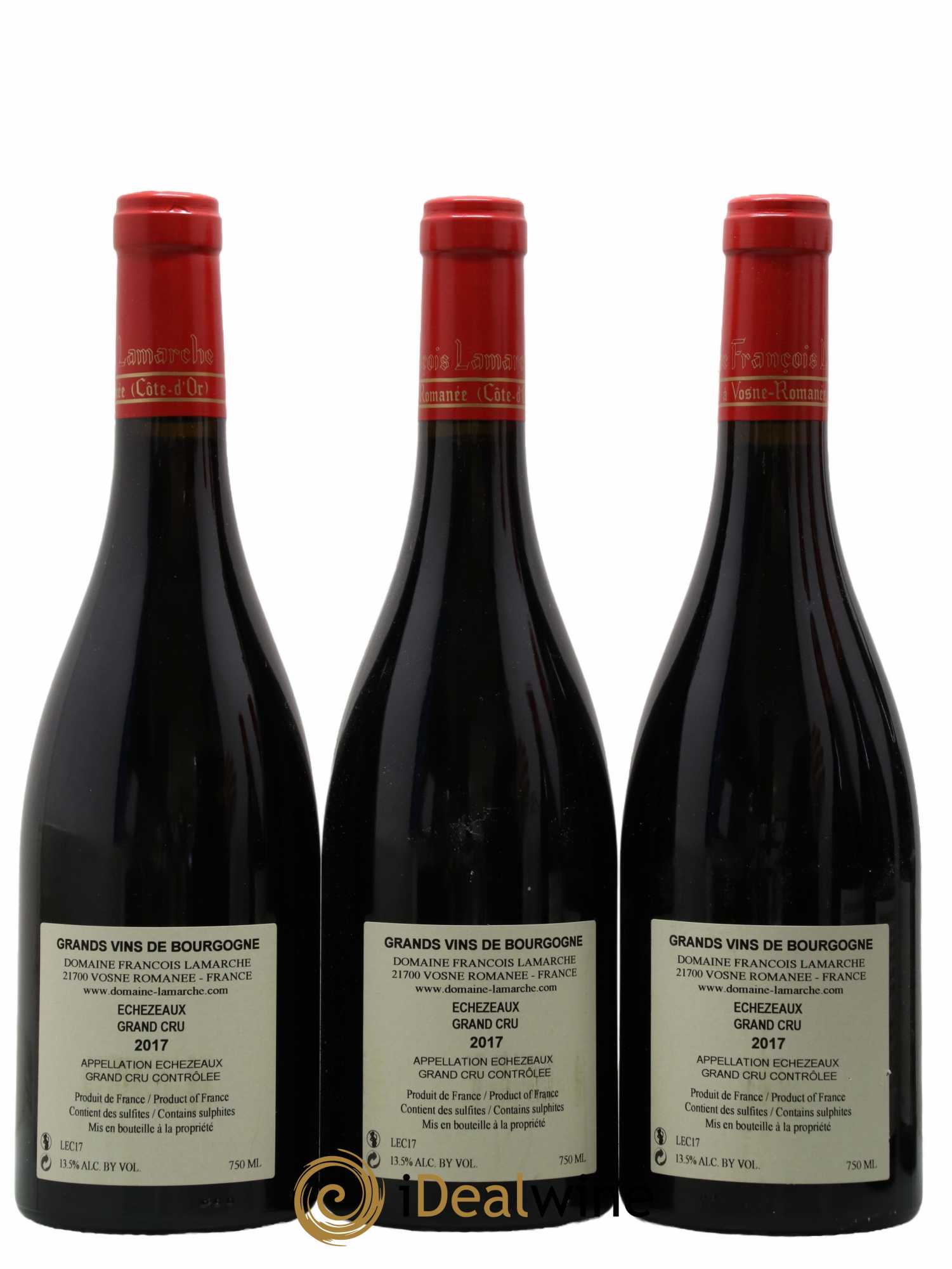 Echezeaux Grand Cru Lamarche (Domaine)  2017 - Lot de 6 Bouteilles