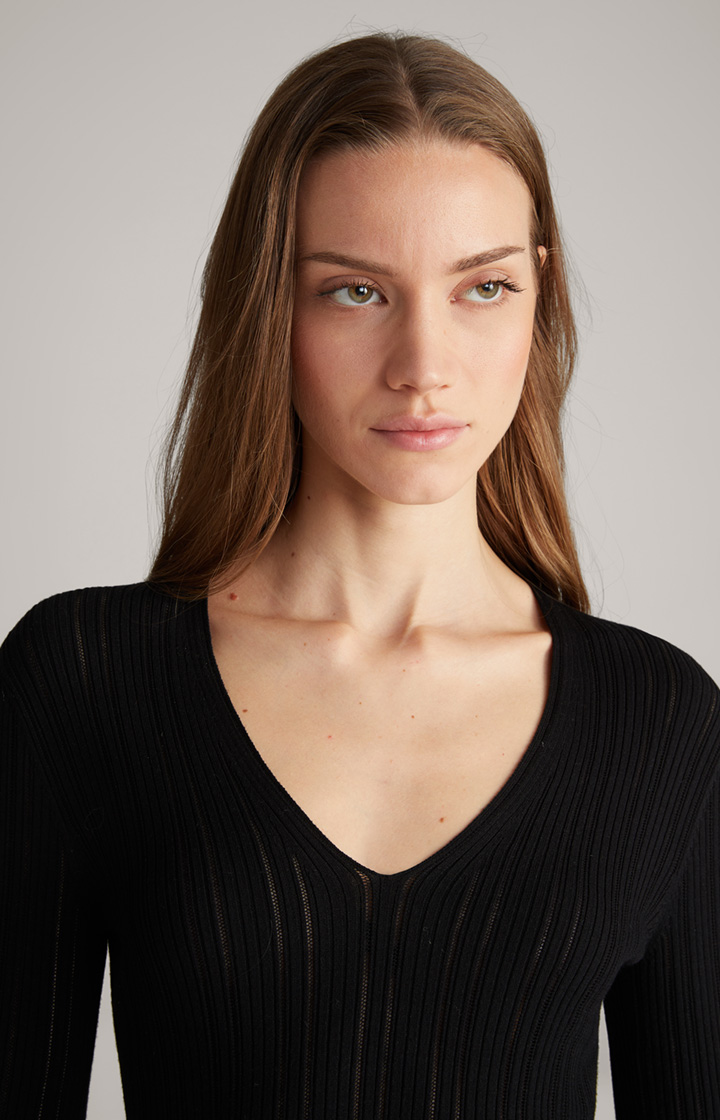 Longsleeve in Schwarz