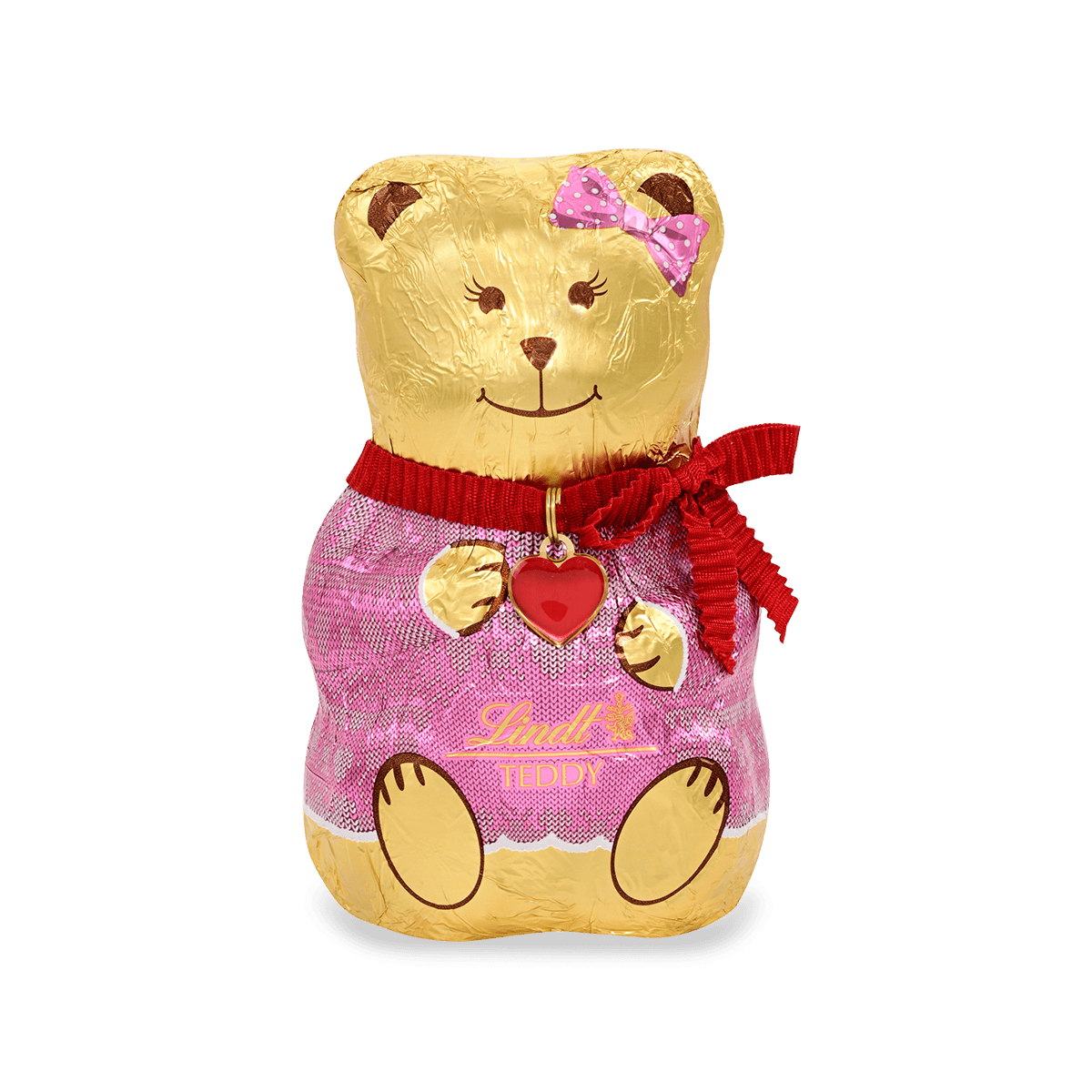 TEDDY Pullover, Rot / Rosa, 100g