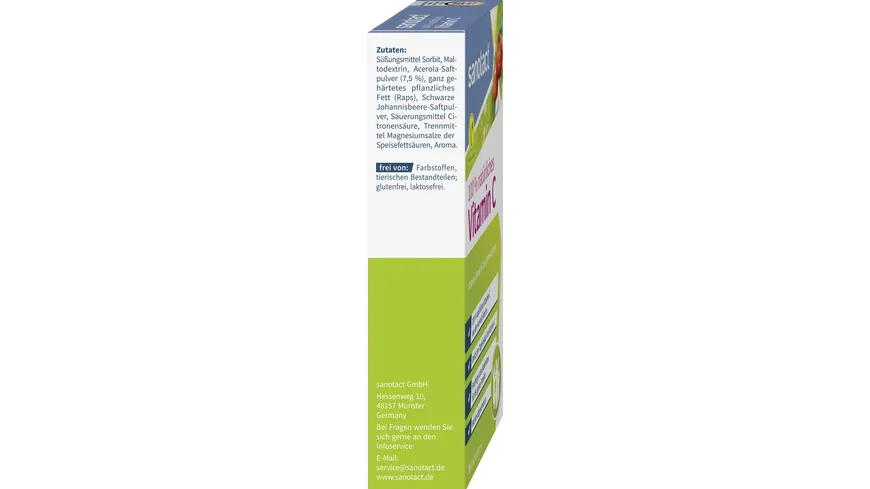 Sanotact 100% natürliches Vitamin C