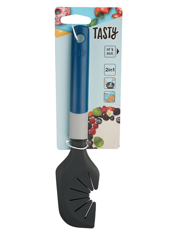 Tasty Teigschaber in Blau/ Grau - (H)25 cm günstig kaufen onesize