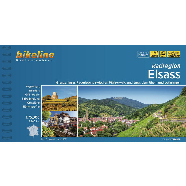 RADREGION ELSASS - Radwanderführer
