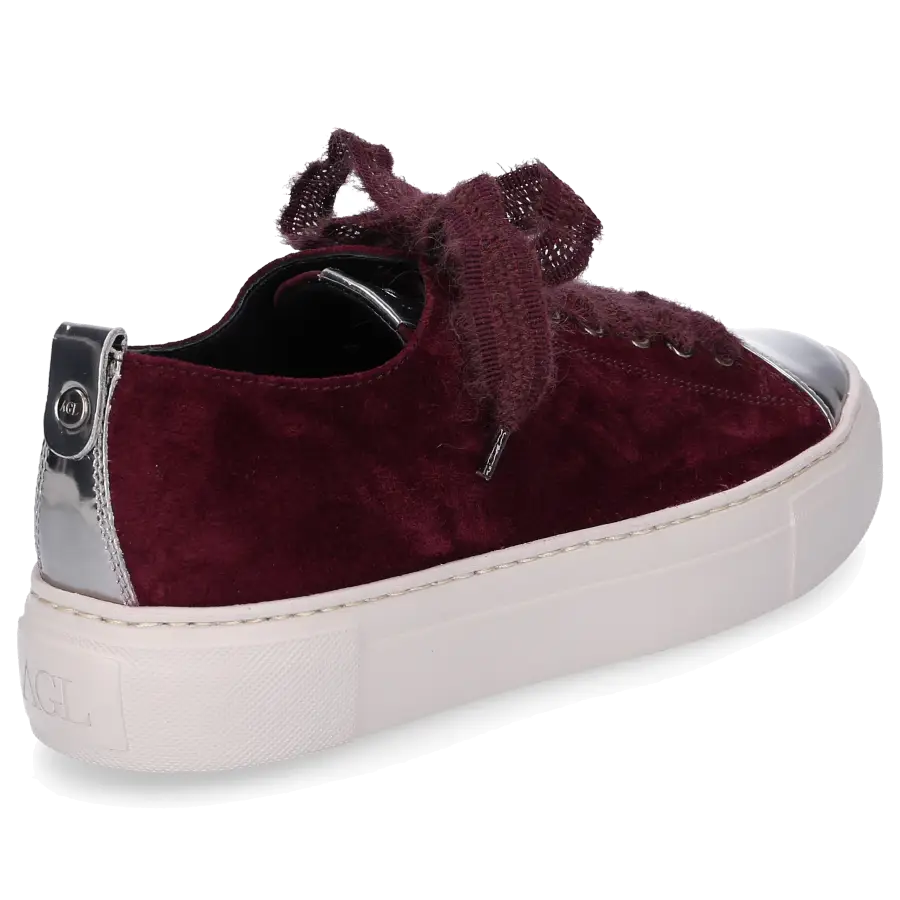 AGL Attilio Giusti Leombruni - Sneaker low D925065 Veloursleder - rot