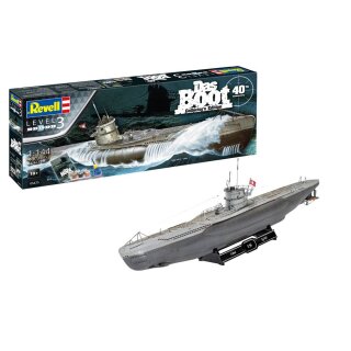 Das Boot Modellbausatz Geschenk-Set 1/144 U-Boot U96 Typ VII C 40th Anniversary 46 cm