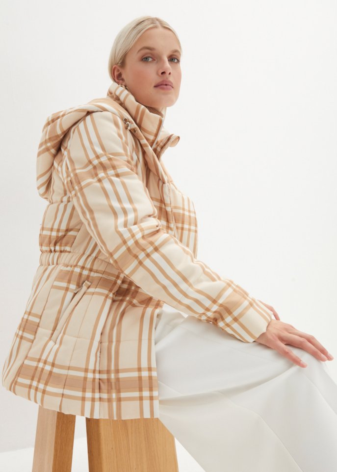 Steppjacke kariert