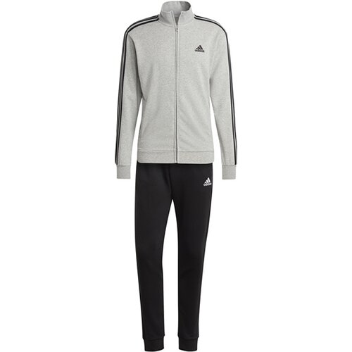 HERREN SPORTANZUG BASIC 3-STREIFEN FRENCH TERRY